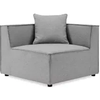 Modway Saybrook Outdoor Patio Upholstered Sectional Sofa Corner Chair