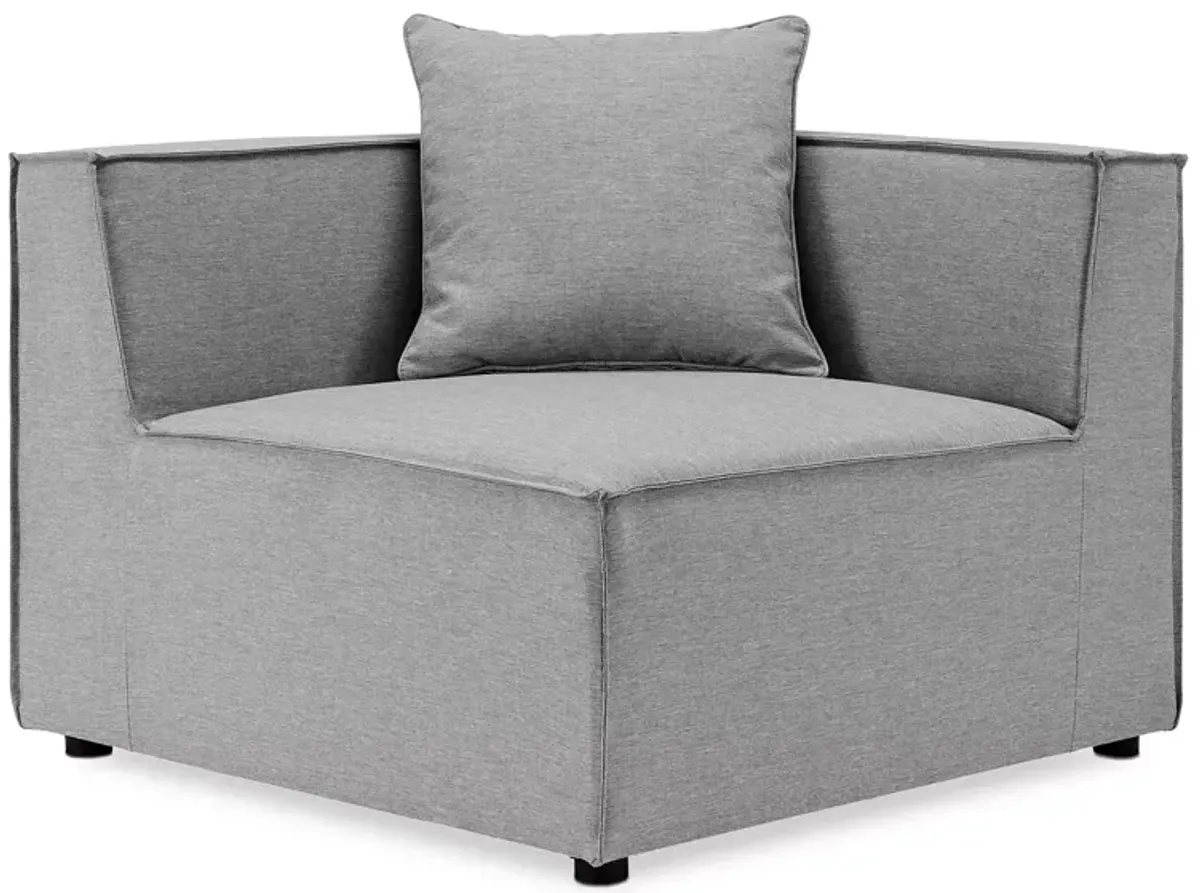 Modway Saybrook Outdoor Patio Upholstered Sectional Sofa Corner Chair