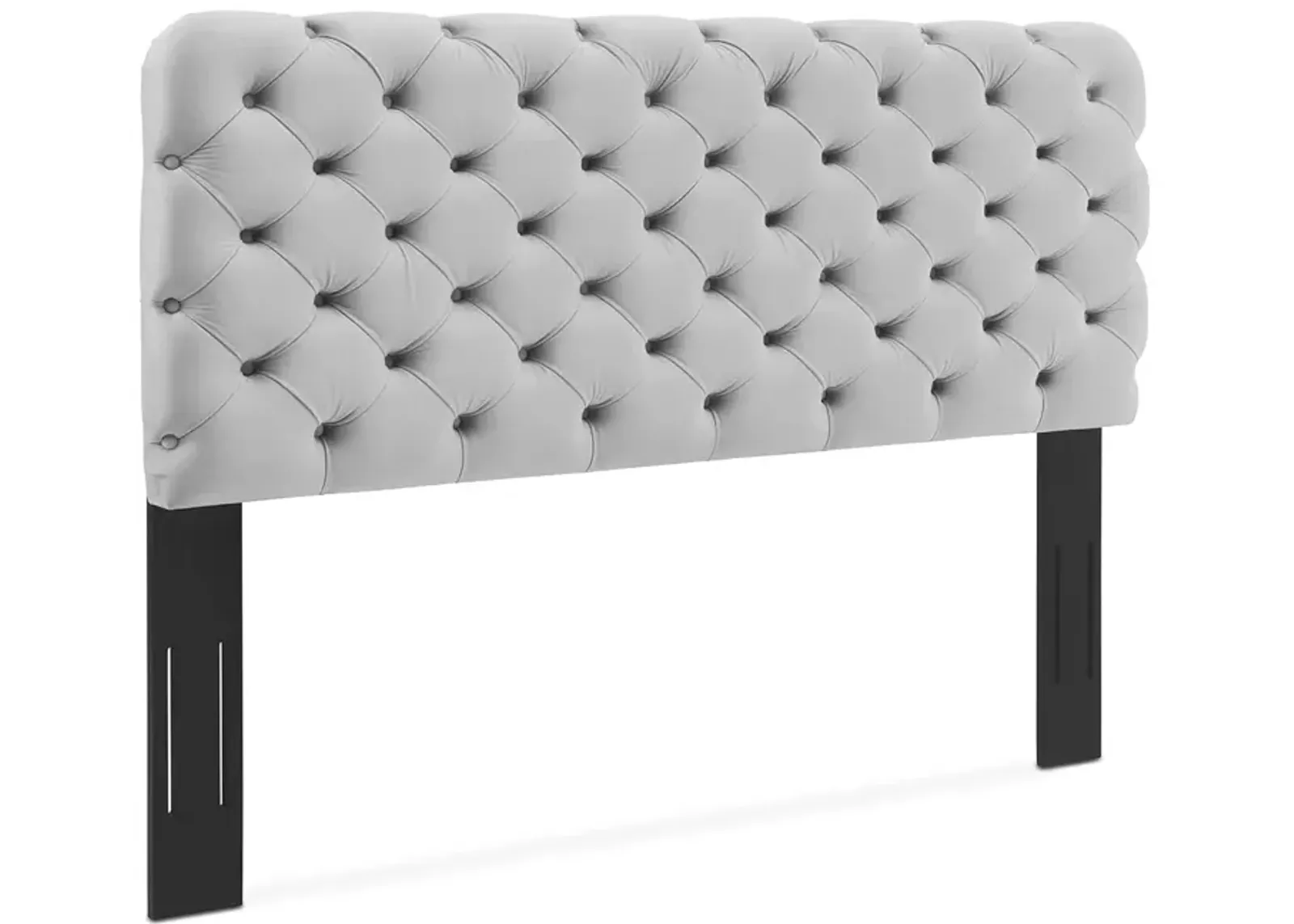 Modway Lizzy Tufted Performance Velvet Headboard, Full/Queen 