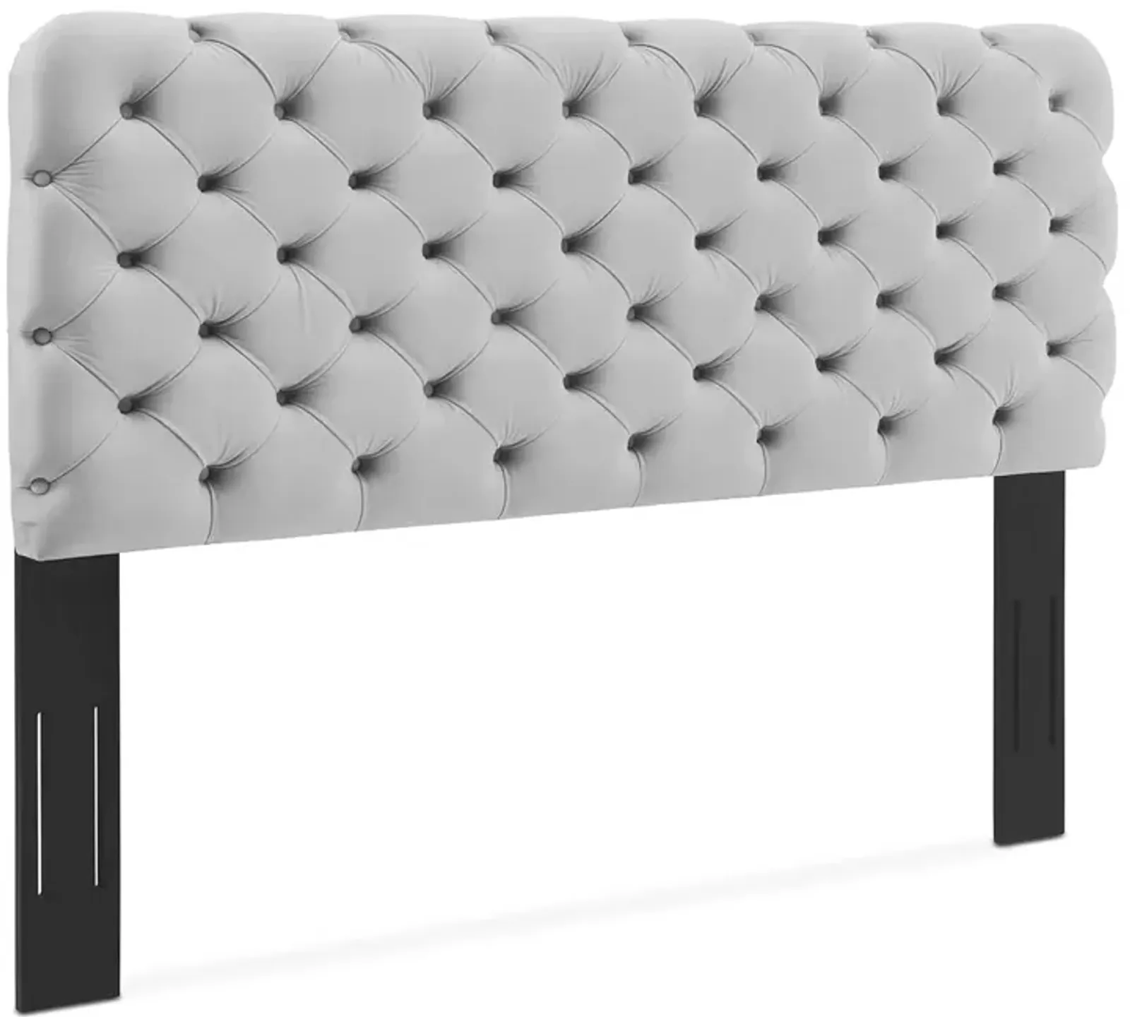 Modway Lizzy Tufted Performance Velvet Headboard, Full/Queen 