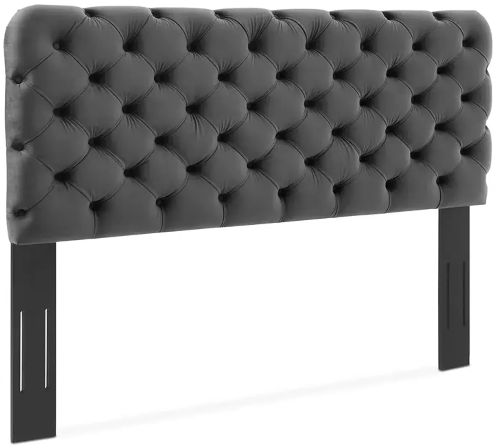 Modway Lizzy Tufted Performance Velvet Headboard, Full/Queen 