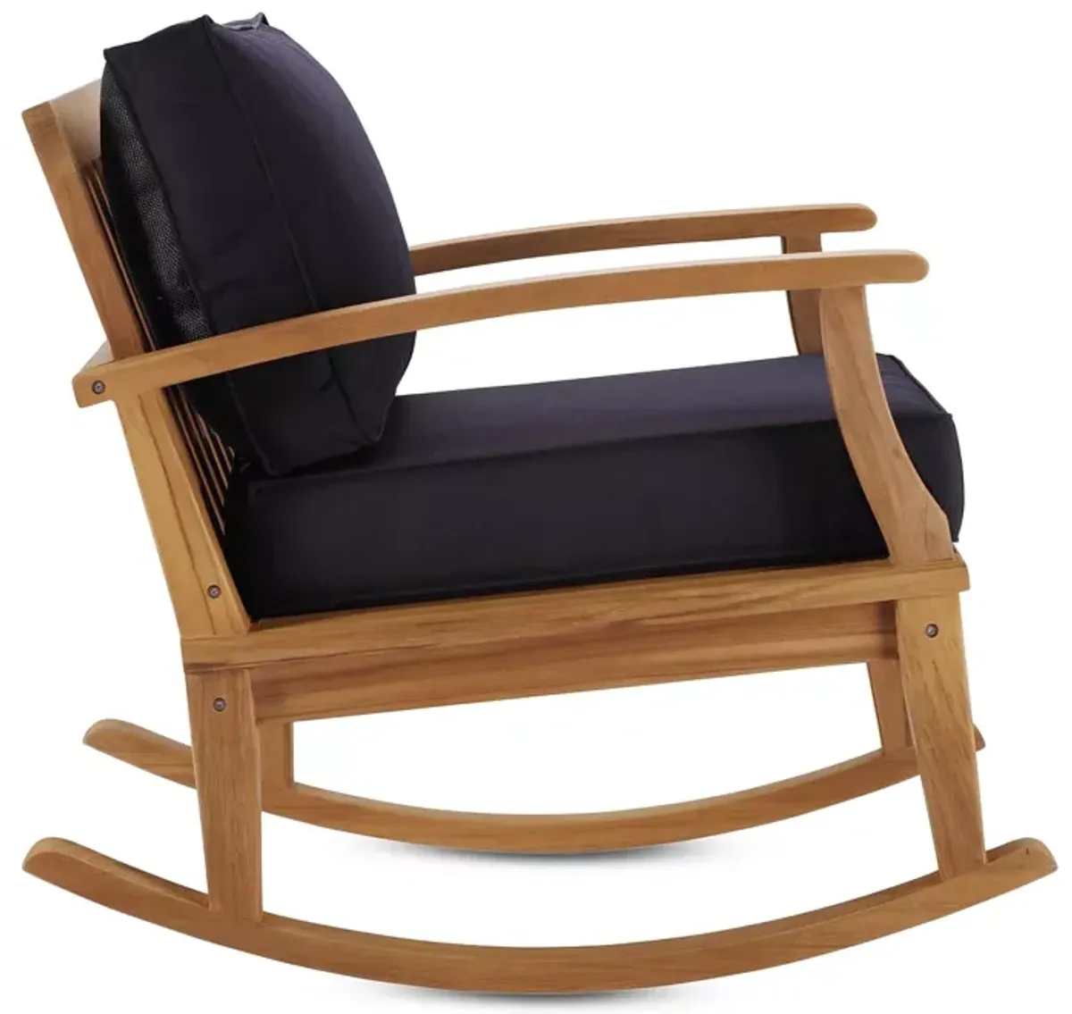 Marina Outdoor Patio Teak Rocking Chair