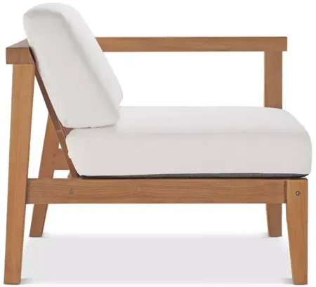 Modway Bayport Outdoor Patio Teak Wood Chair