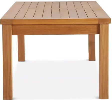 Modway Upland Outdoor Patio Teak Wood Coffee Table