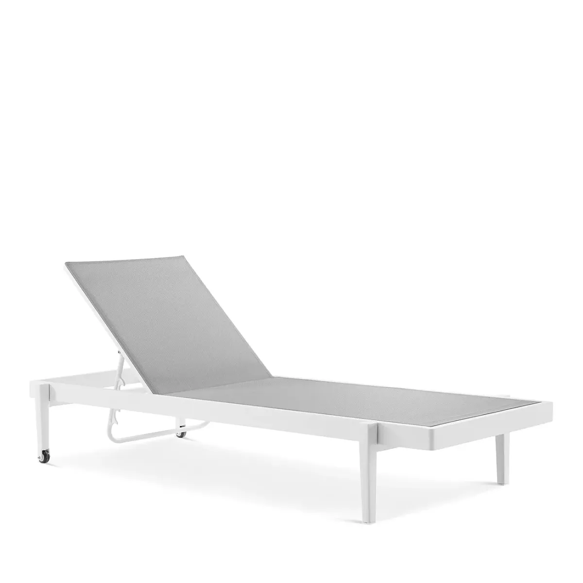 Modway Charleston Outdoor Patio Aluminum Chaise Lounge Chair, Set of 2