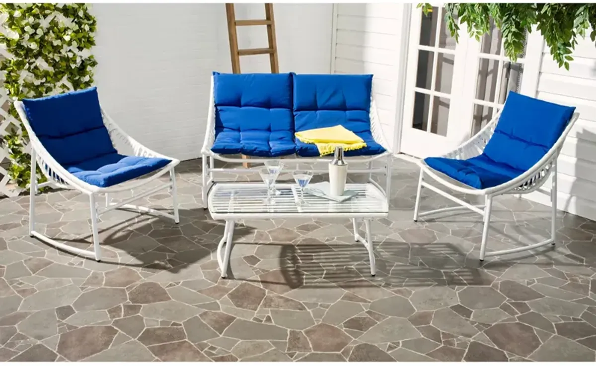 SAFAVIEH Berkane 4 Piece Outdoor Living Set