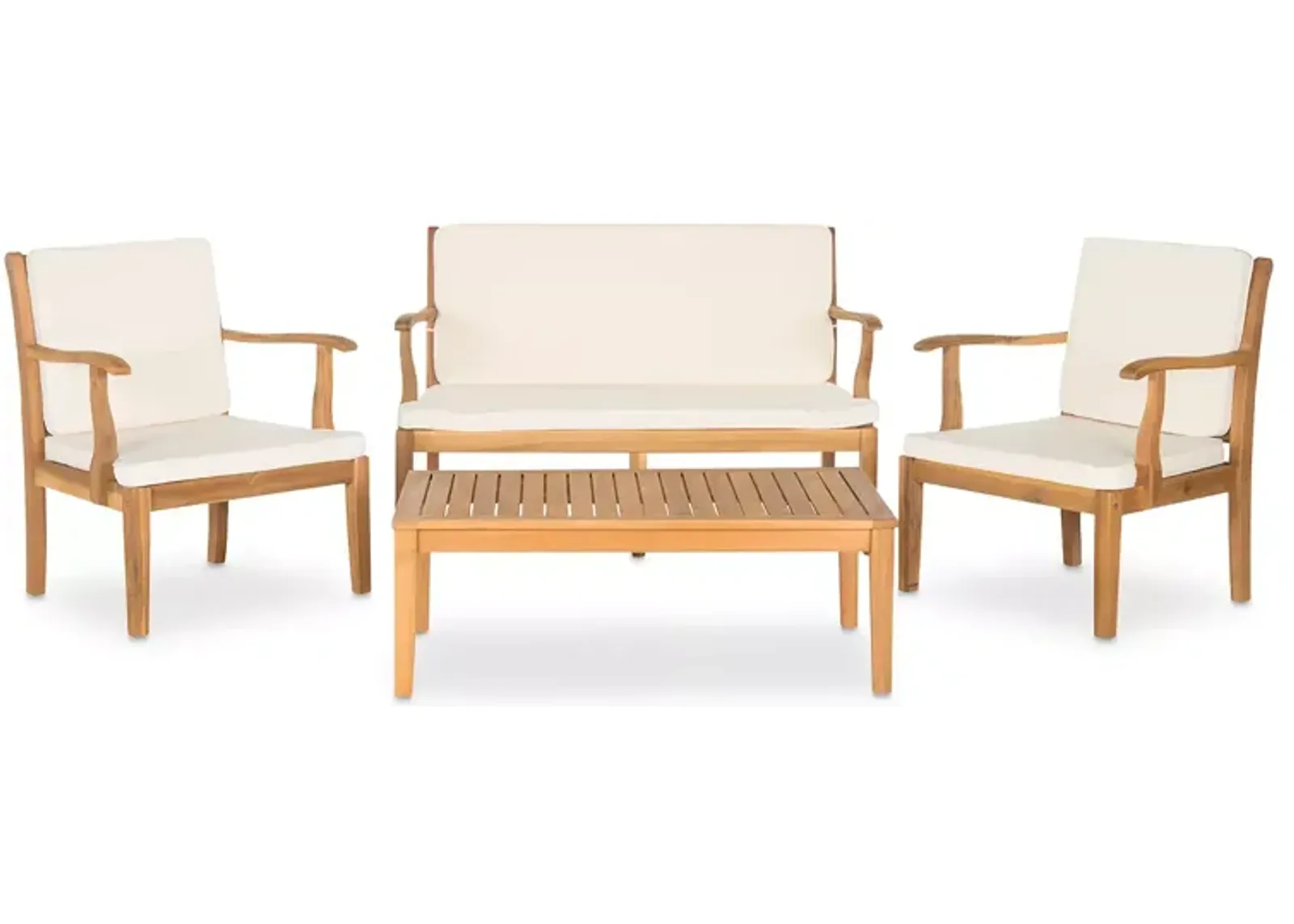 SAFAVIEH Bradbury 4-Piece Outdoor Living Set