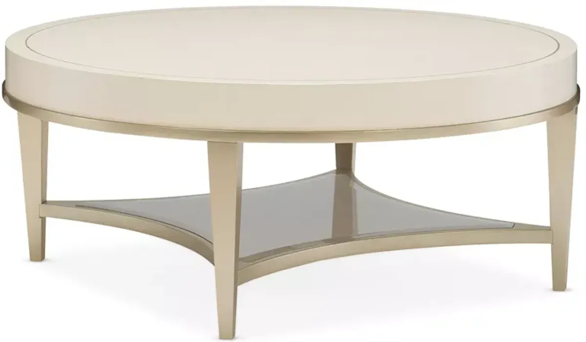 Caracole Adela Round Cocktail Table