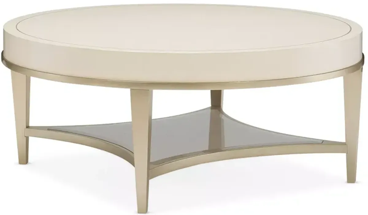 Caracole Adela Round Cocktail Table