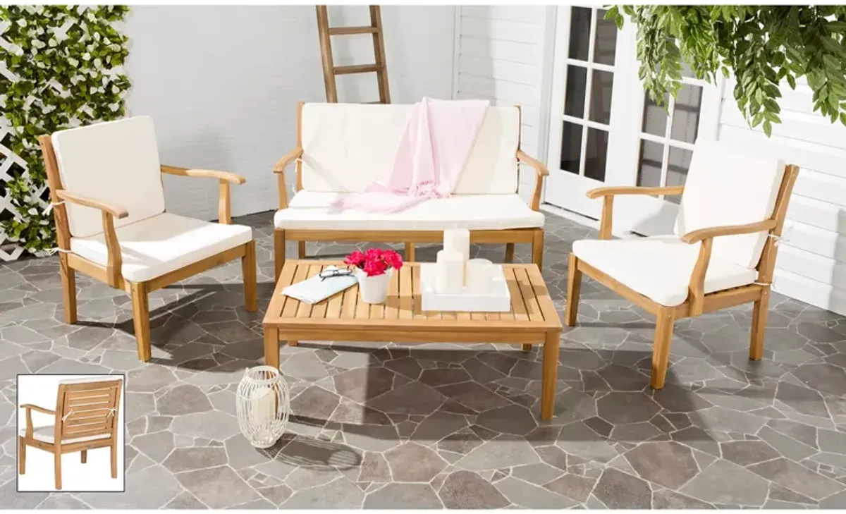 SAFAVIEH Fresno  4-Piece Outdoor Living Set