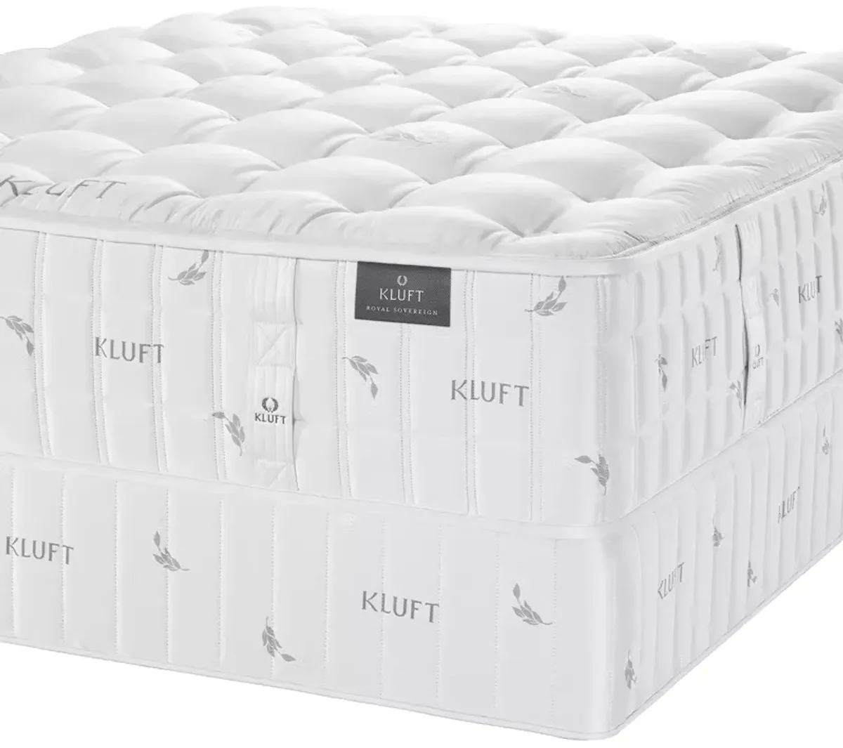 Kluft Royal Sovereign Margrave Plush Pillow Top Twin Mattress & Box Spring Set - Exclusive