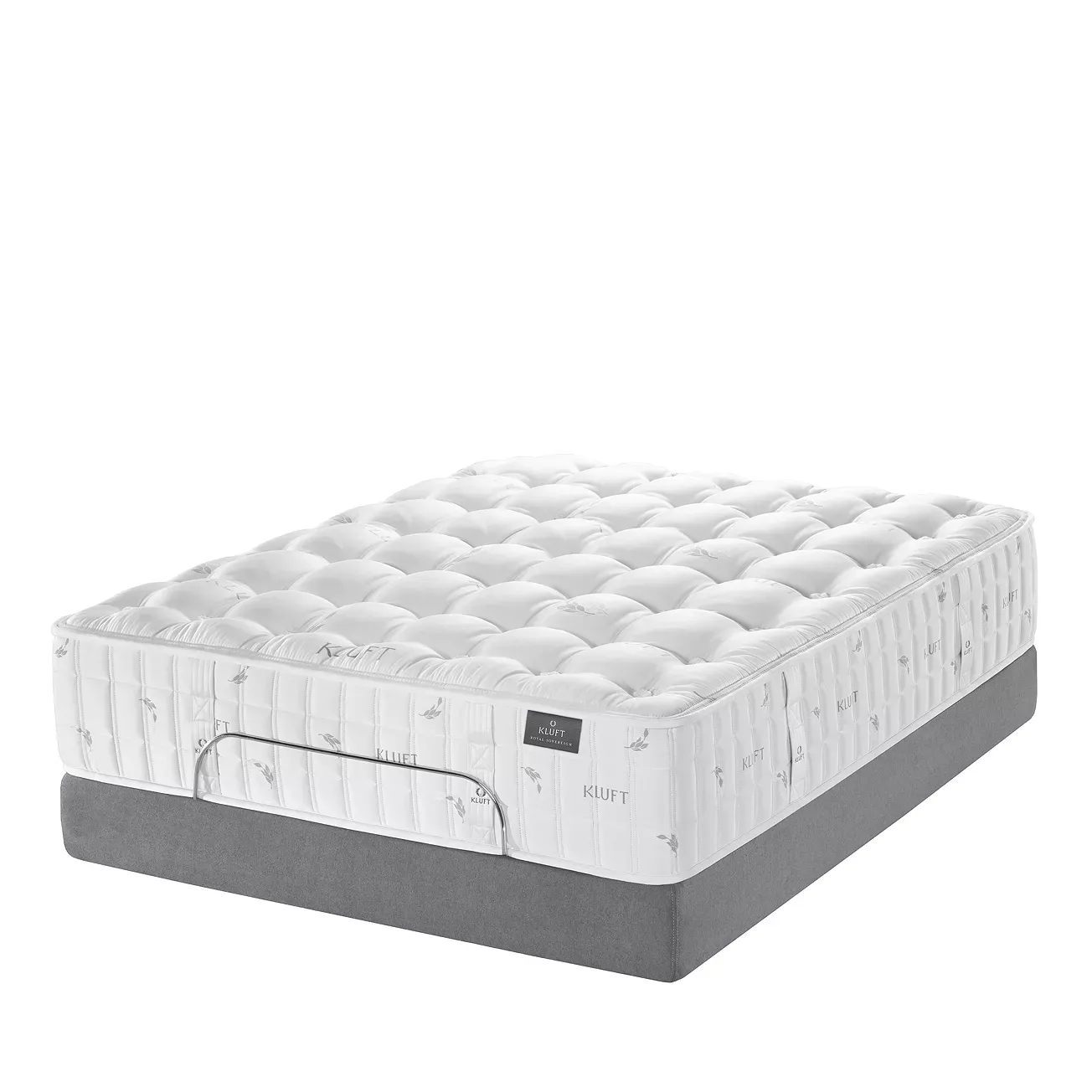 Kluft Royal Sovereign Duke Firm Split Queen Mattress & Box Spring Set - Exclusive