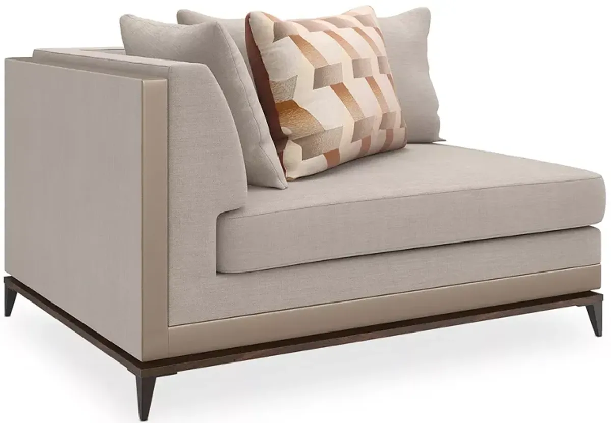 Caracole Archipelago One Arm Loveseat