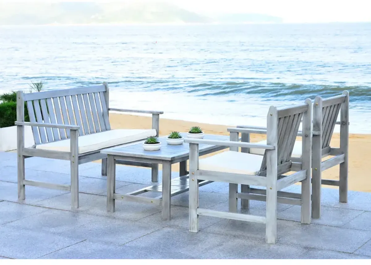 SAFAVIEH Burbank 4-Piece Outdoor Living Set