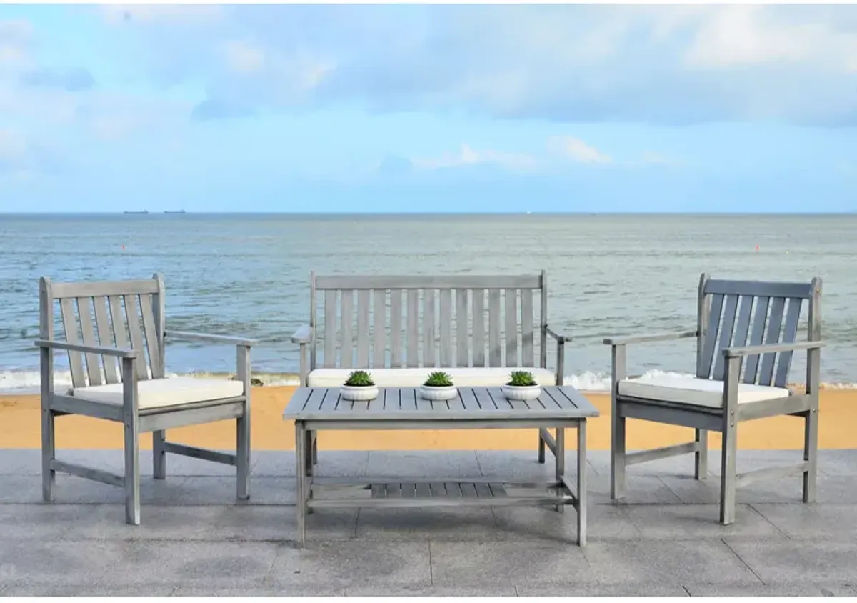 SAFAVIEH Burbank 4-Piece Outdoor Living Set