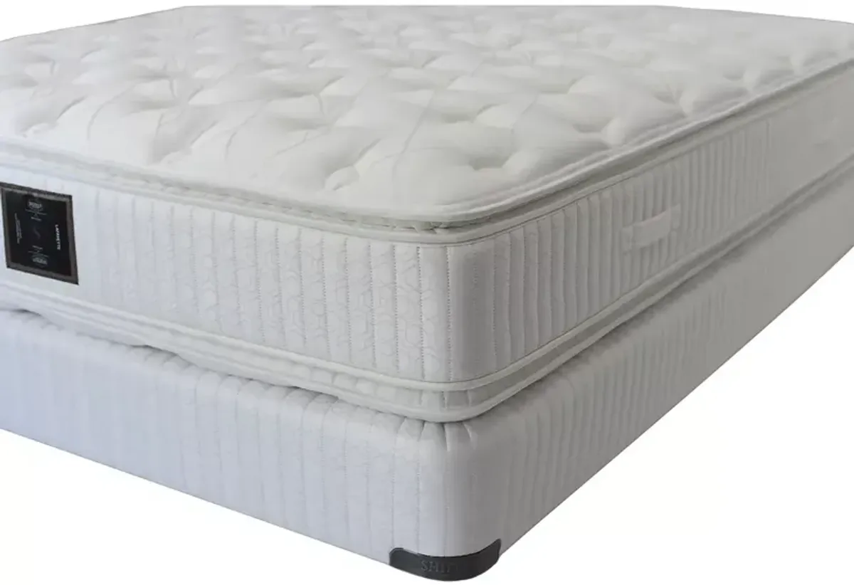 Shifman Metropolitan Collection Lafayette Twin XL Mattress Set, 6" Low Profile Box Spring