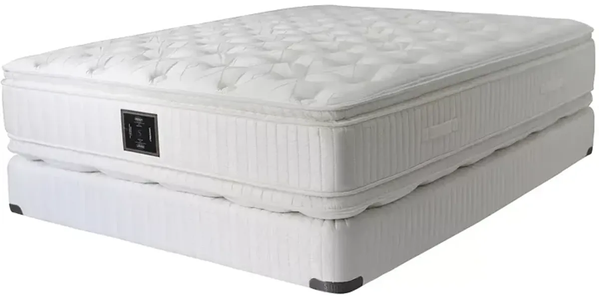 Shifman Metropolitan Collection Vanderbilt Twin Mattress Set, 6" Low Profile Box Spring