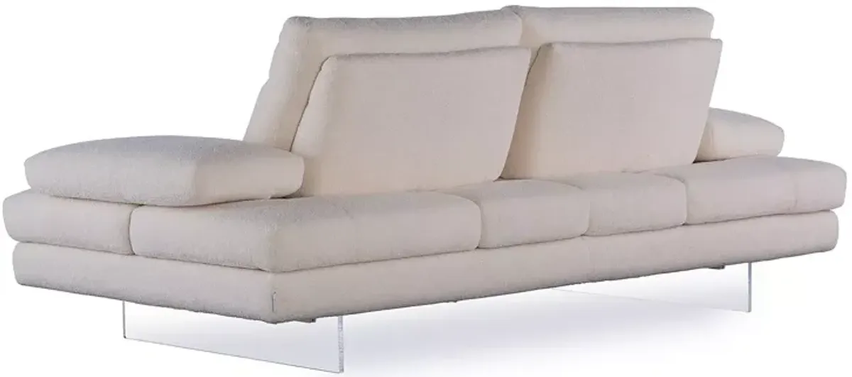 Giuseppe Nicoletti Sabrina Sofa, Acrylic Legs