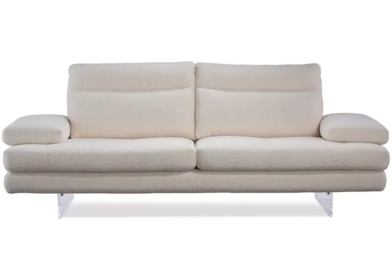 Giuseppe Nicoletti Sabrina Sofa, Acrylic Legs