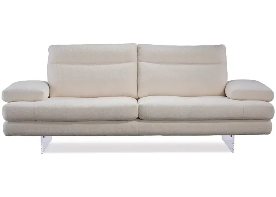 Giuseppe Nicoletti Sabrina Sofa, Acrylic Legs