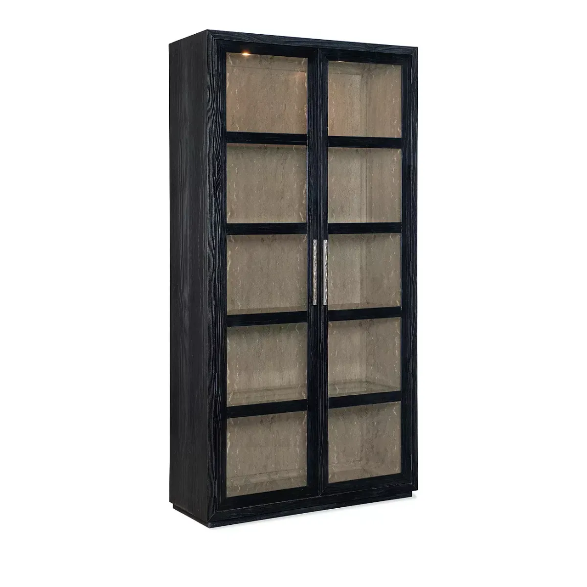 Hooker Furniture Linville Falls Shou Sugi Ban Curio Cabinet