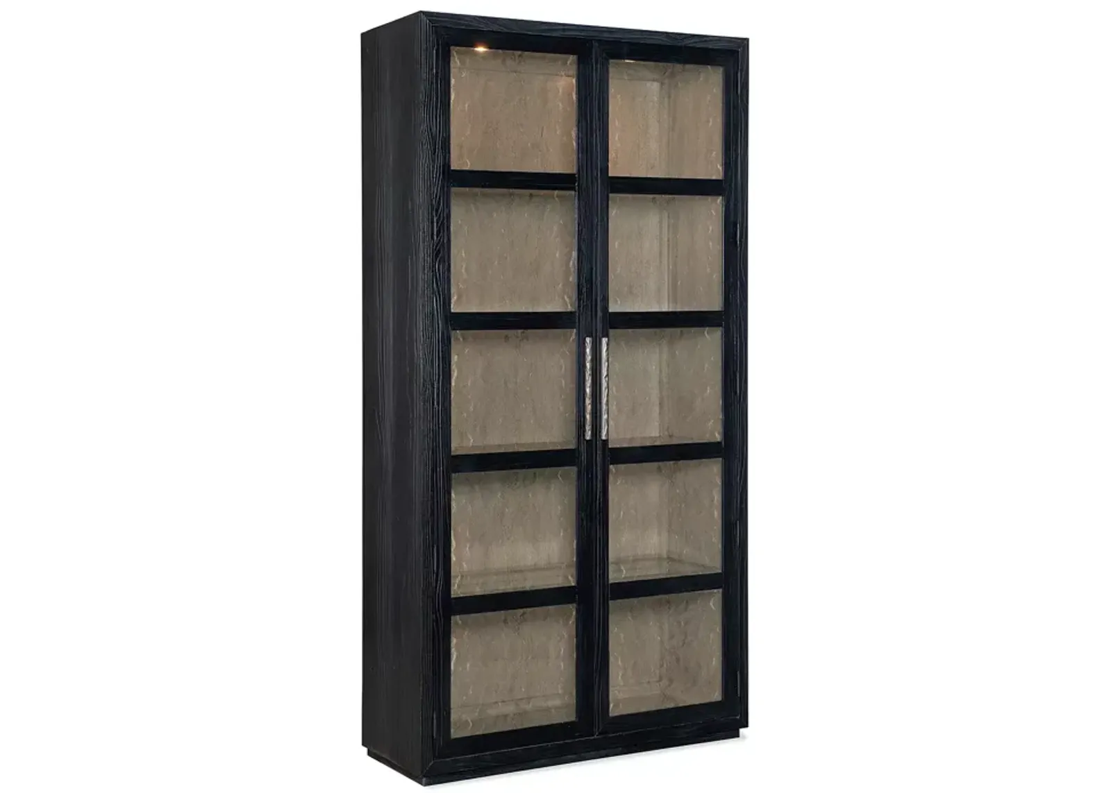 Hooker Furniture Linville Falls Shou Sugi Ban Curio Cabinet