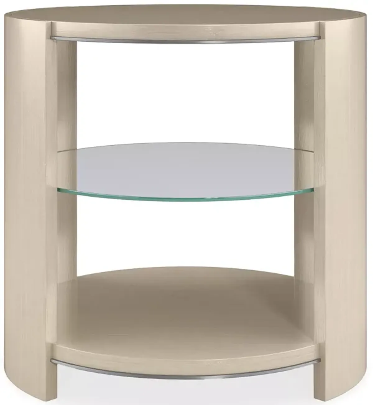 Caracole Da Vita Round End Table