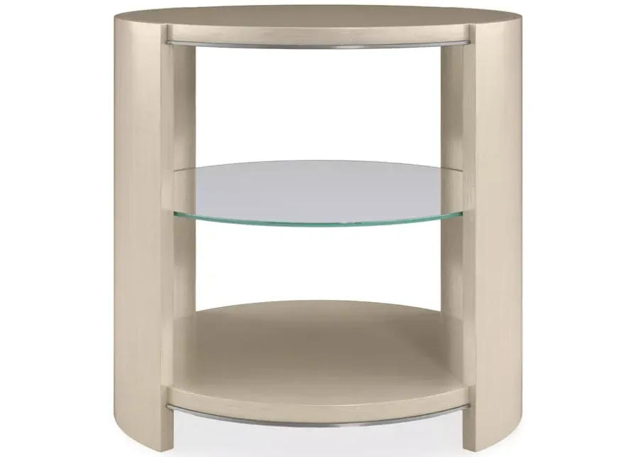 Caracole Da Vita Round End Table