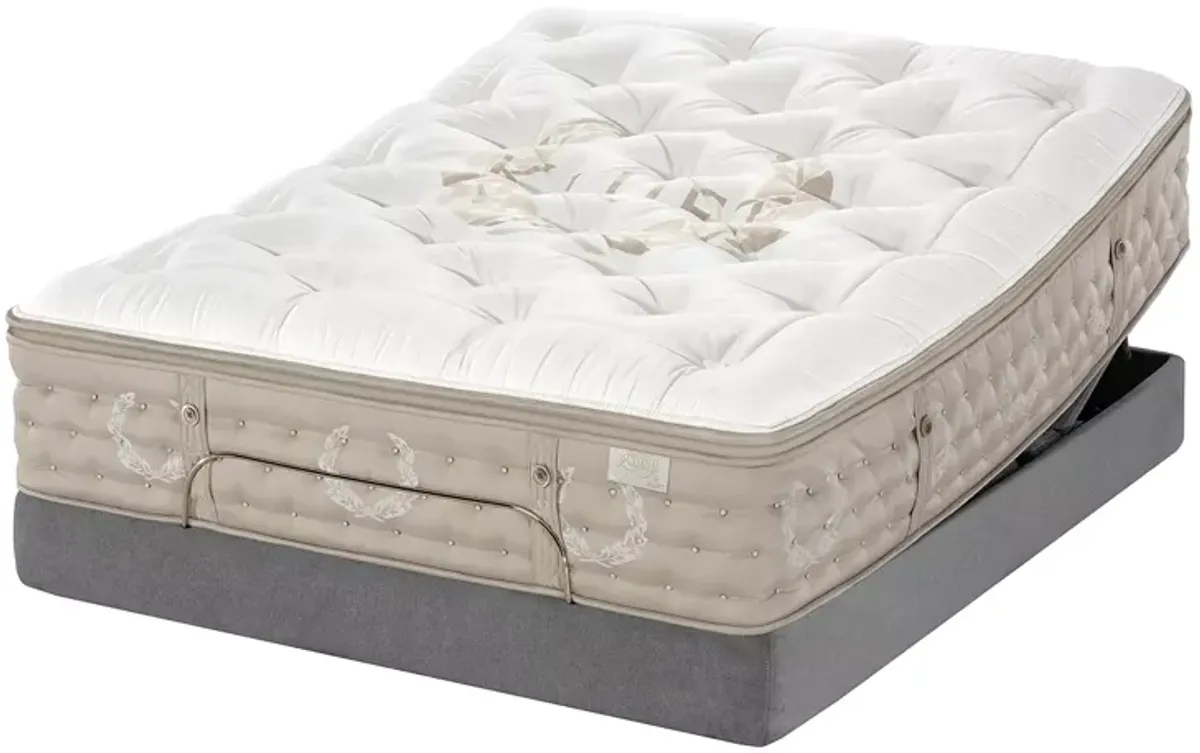 Kluft Palais Champagne Queen Mattress Set with 9" Box Spring