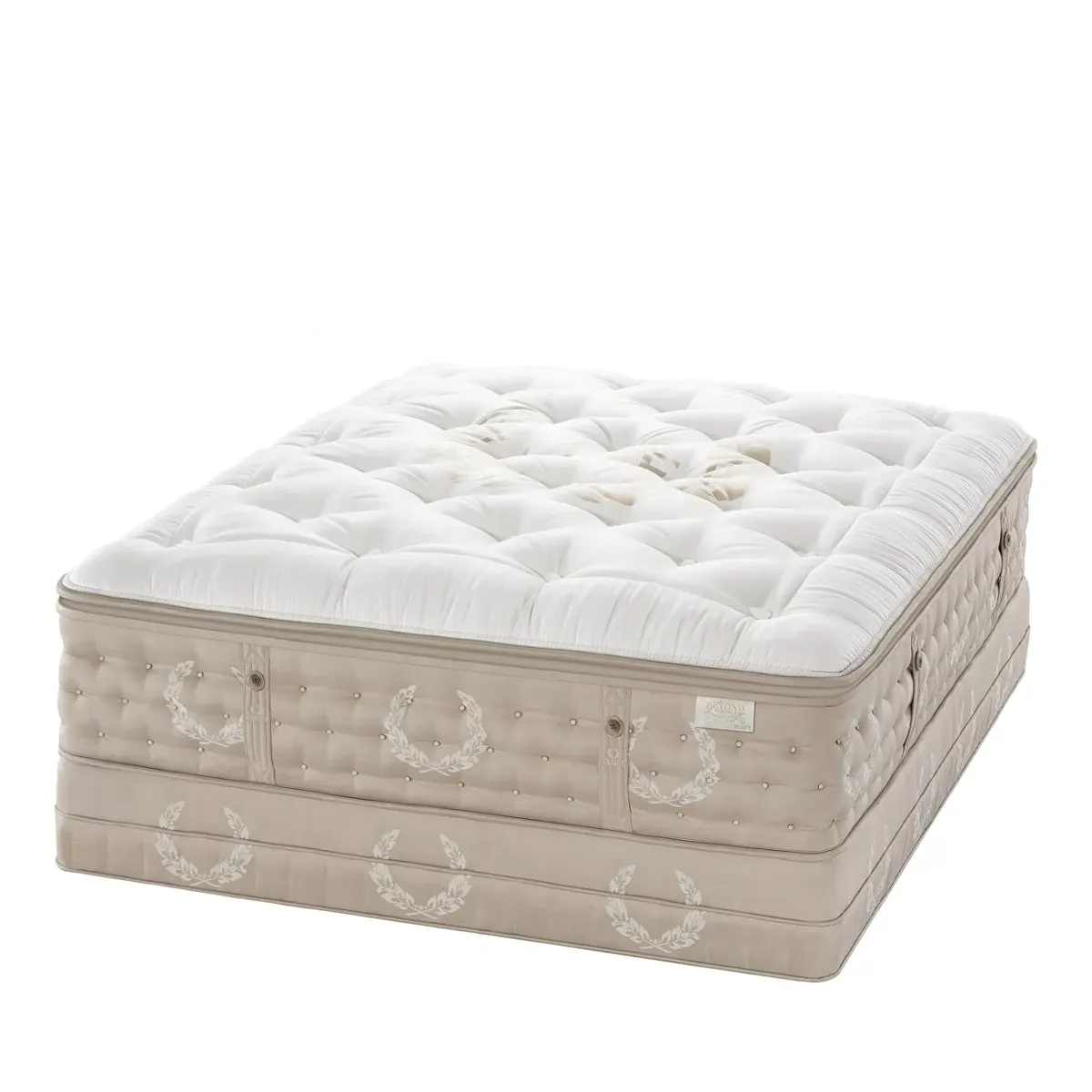 Kluft Palais Champagne Queen Mattress Set with 9" Box Spring