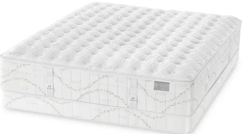 Kluft Crown Latex Agate Firm Full Mattress & Low Profile Box Spring Set