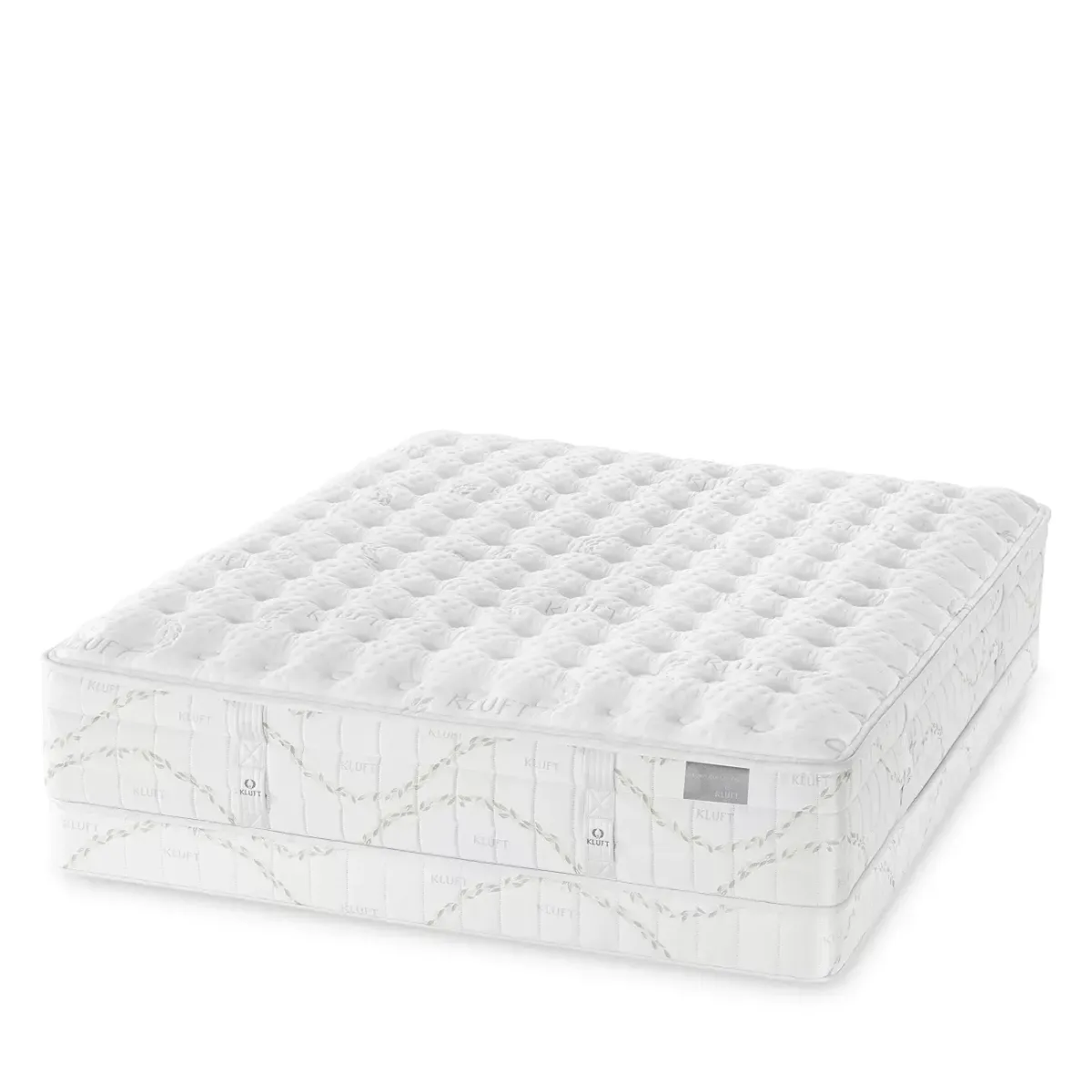 Kluft Crown Latex Agate Firm Split California King Mattress & Standard Box Spring Set