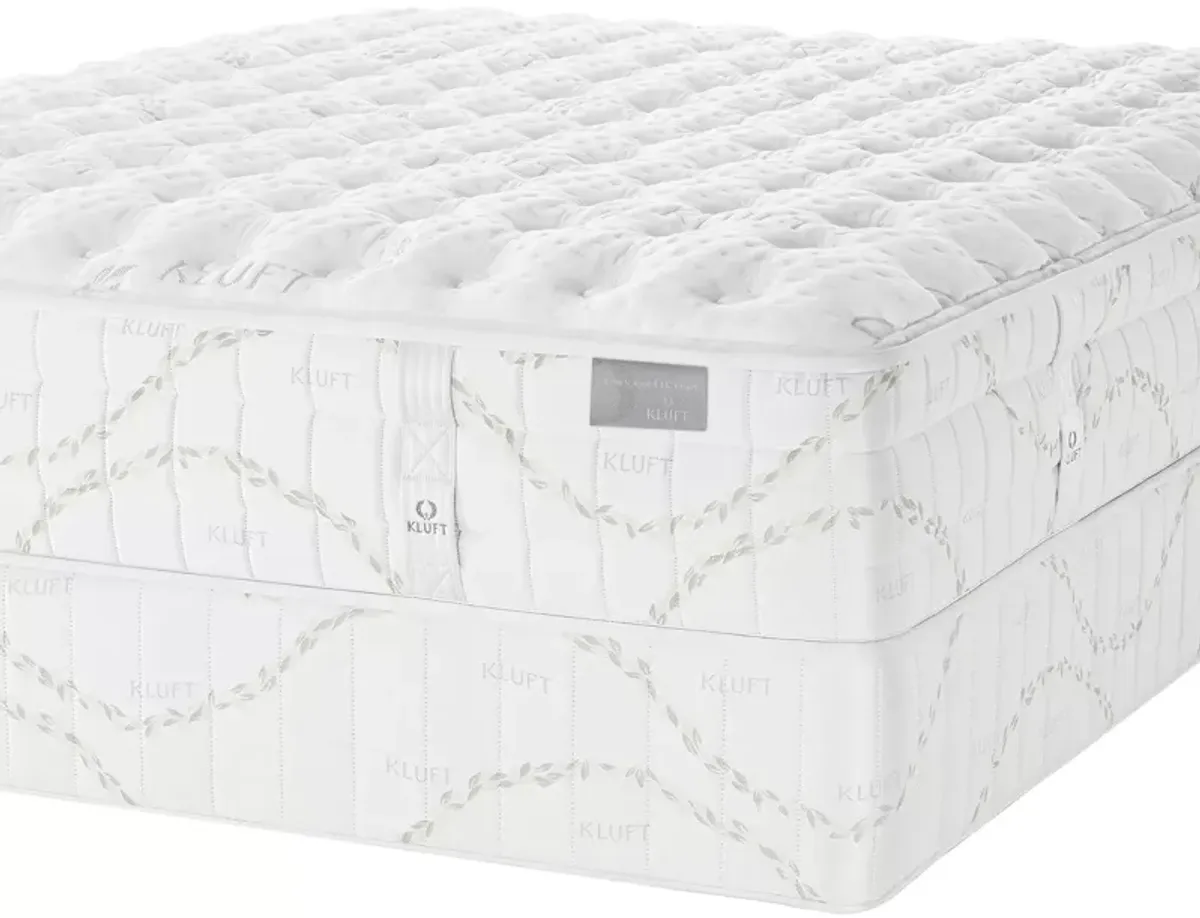 Kluft Crown Latex Emerald Luxury Firm Twin Mattress & Standard Box Spring Set