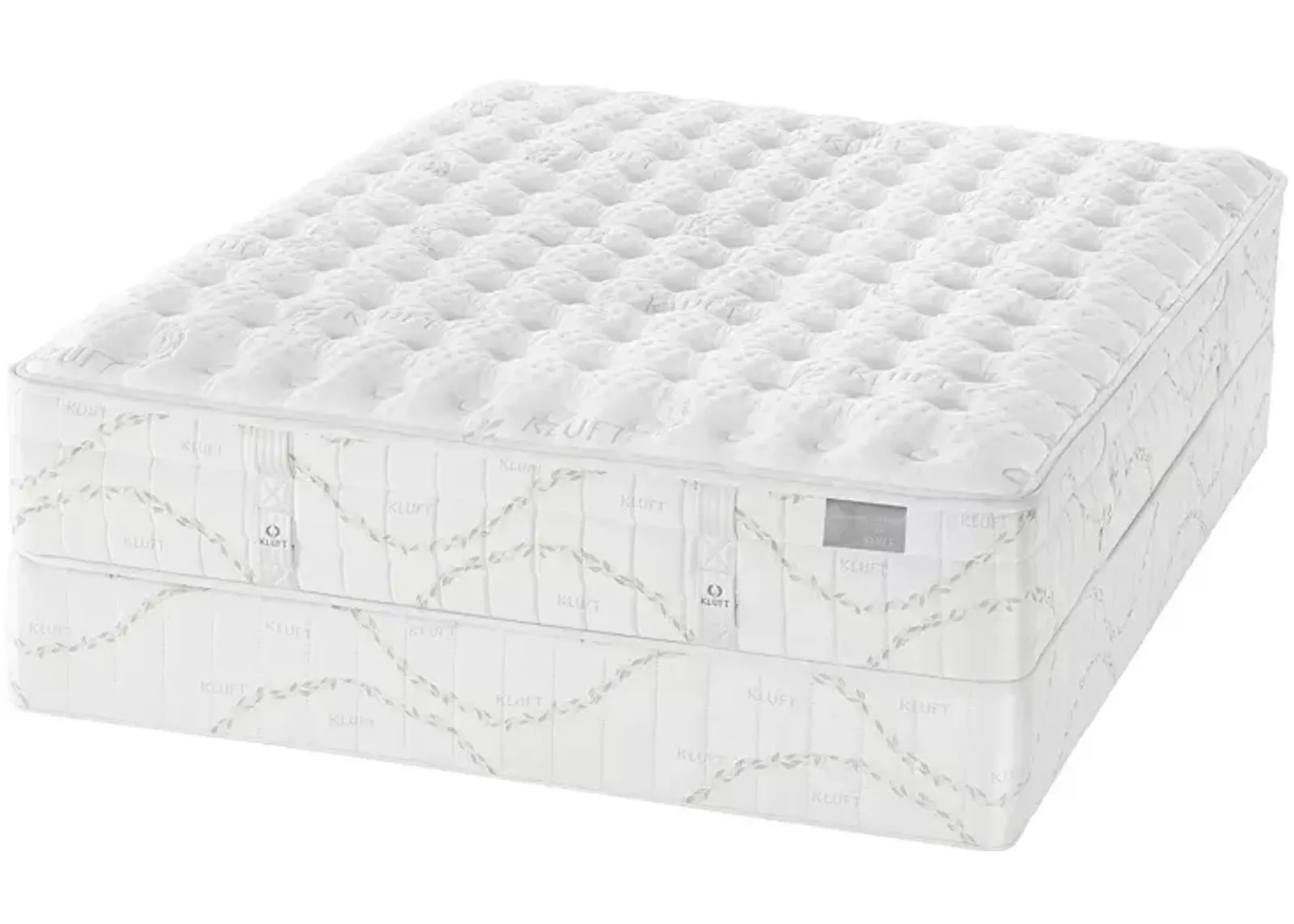 Kluft Crown Latex Emerald Luxury Firm Twin Mattress & Standard Box Spring Set