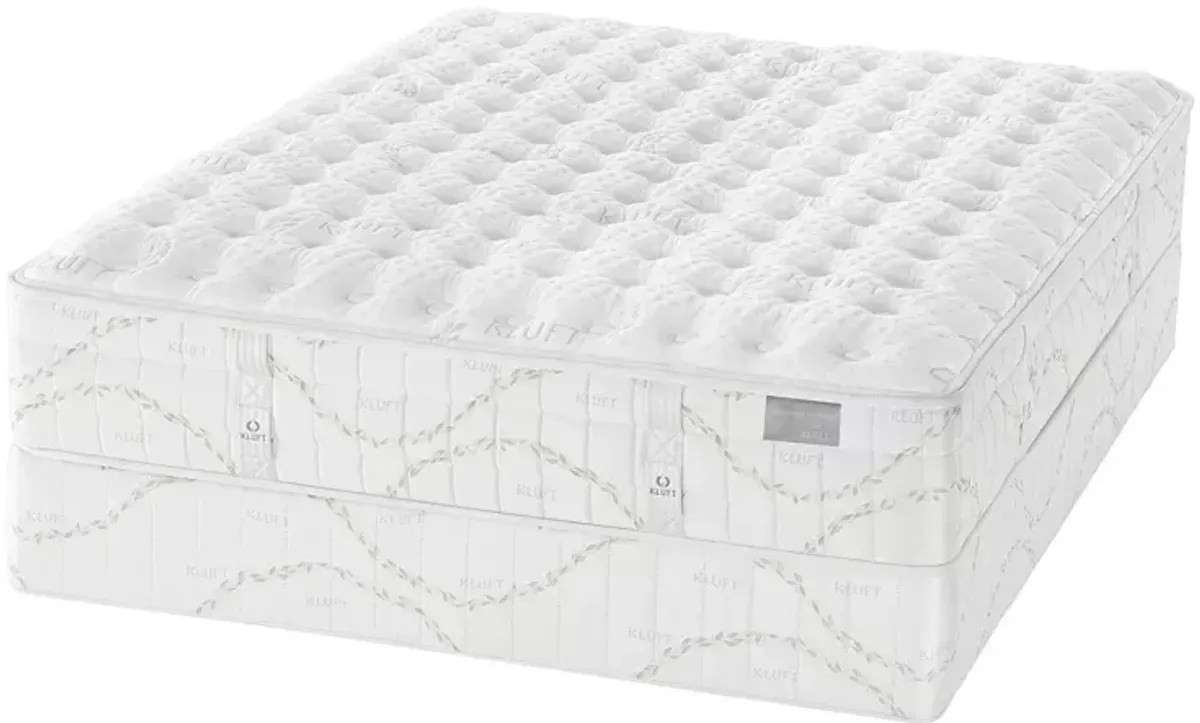 Kluft Crown Latex Emerald Luxury Firm Twin Mattress & Standard Box Spring Set