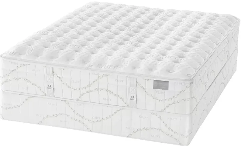 Kluft Crown Latex Emerald Luxury Firm California King Mattress & Standard Box Spring Set