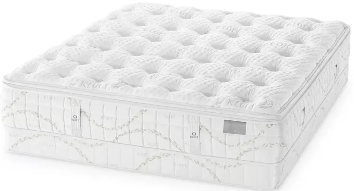 Kluft Crown Latex Sapphire Plush Twin Mattress Set