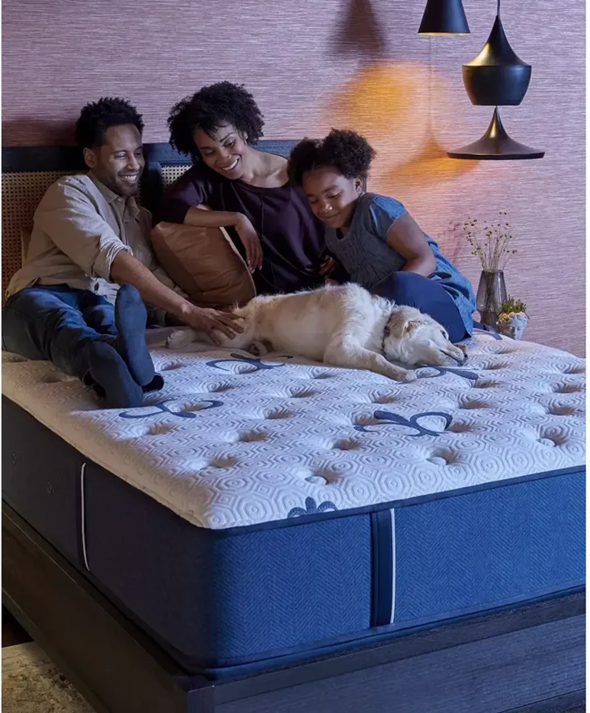 Stearns & Foster Studio Medium Tight Top Twin XL Mattress, Low Profile Mattress Set