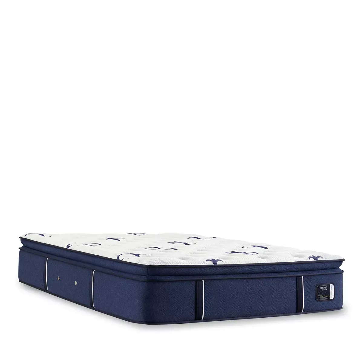 Stearns & Foster Studio Medium Pillow Top King Mattress, Standard Profile Mattress Set