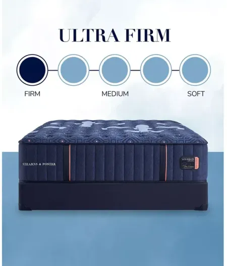 Stearns & Foster Luxe Estate Ultra Firm Tight Top Queen Mattress & 5" Low Profile Box Spring Set