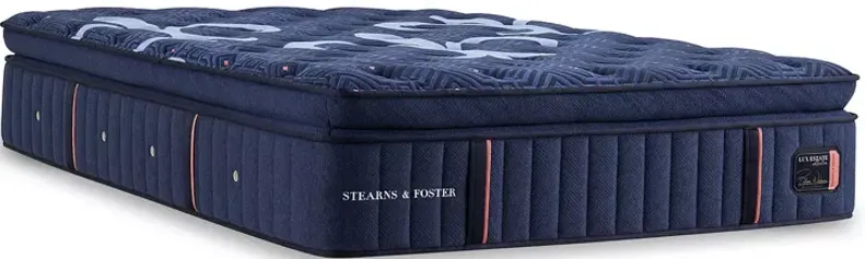 Stearns & Foster Luxe Estate Firm Pillow Top Queen Mattress & 5" Low Profile Box Spring Set