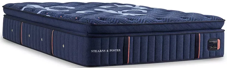 Stearns & Foster Luxe Estate Soft Pillow Top Twin XL Mattress & 5" Low Profile Box Spring Set
