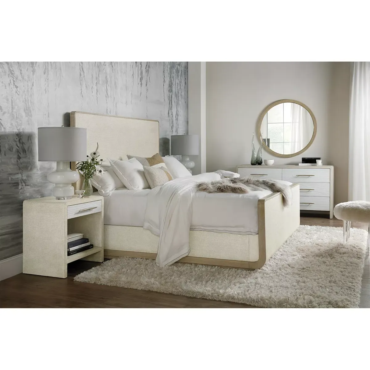 Hooker Furniture Cascade Queen Sleigh Bed