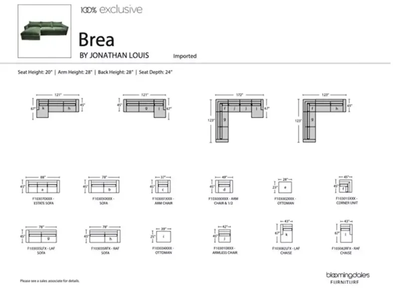 Bloomingdale's Brea Sofa - 100% Exclusive