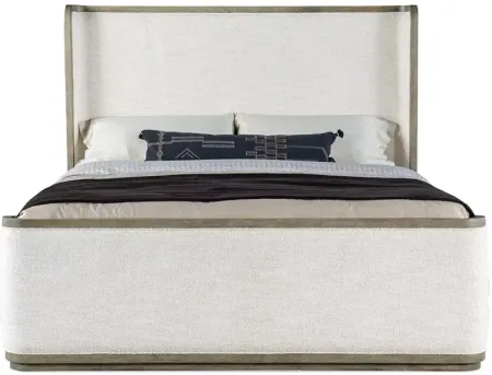 Hooker Furniture Boones Queen Upholstered Shelter Bed
