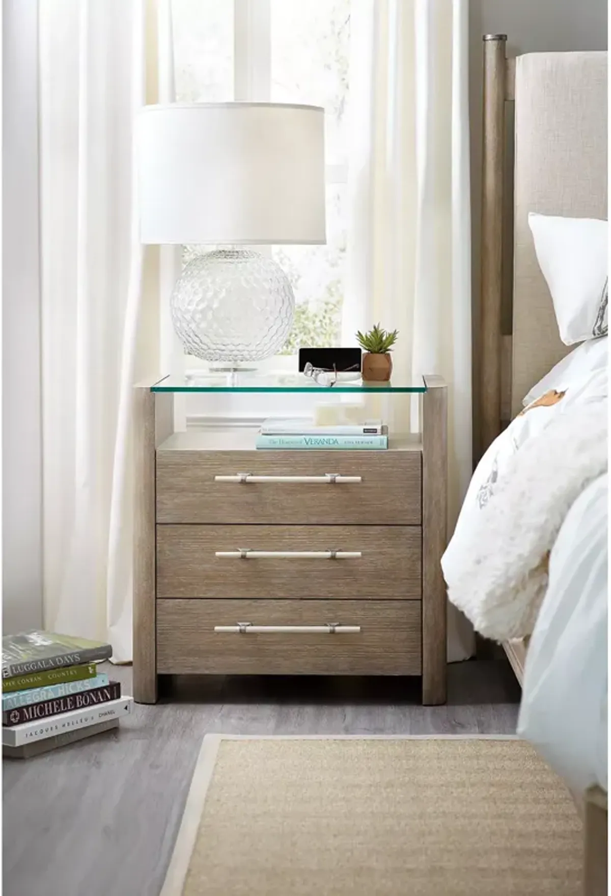 Hooker Furniture Affinity Three Drawer Nightstand