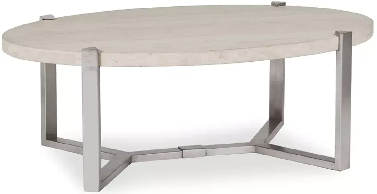 Artistica Denizen Oval Cocktail Table