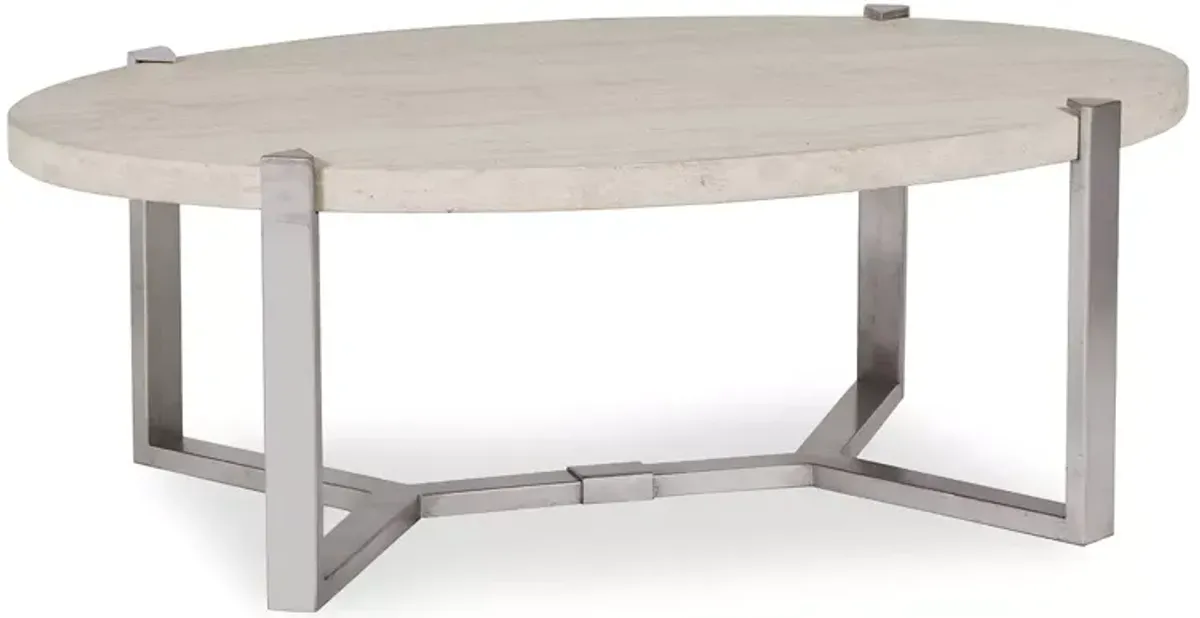 Artistica Denizen Oval Cocktail Table