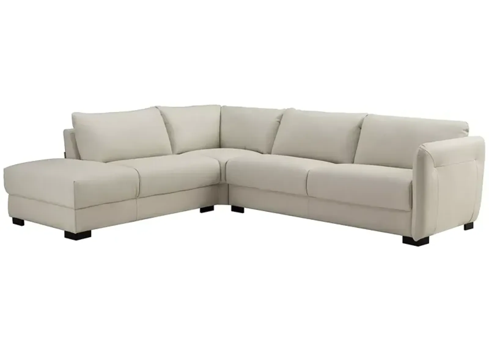 Chateaux d'Ax Pavia Leather Sectional Sofa