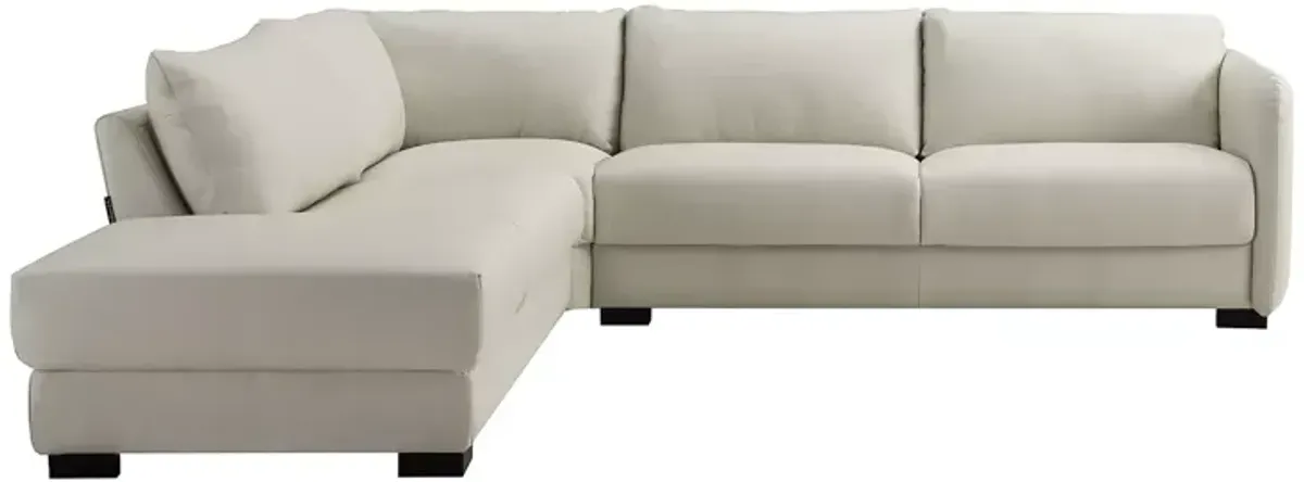 Chateaux d'Ax Pavia Leather Sectional Sofa